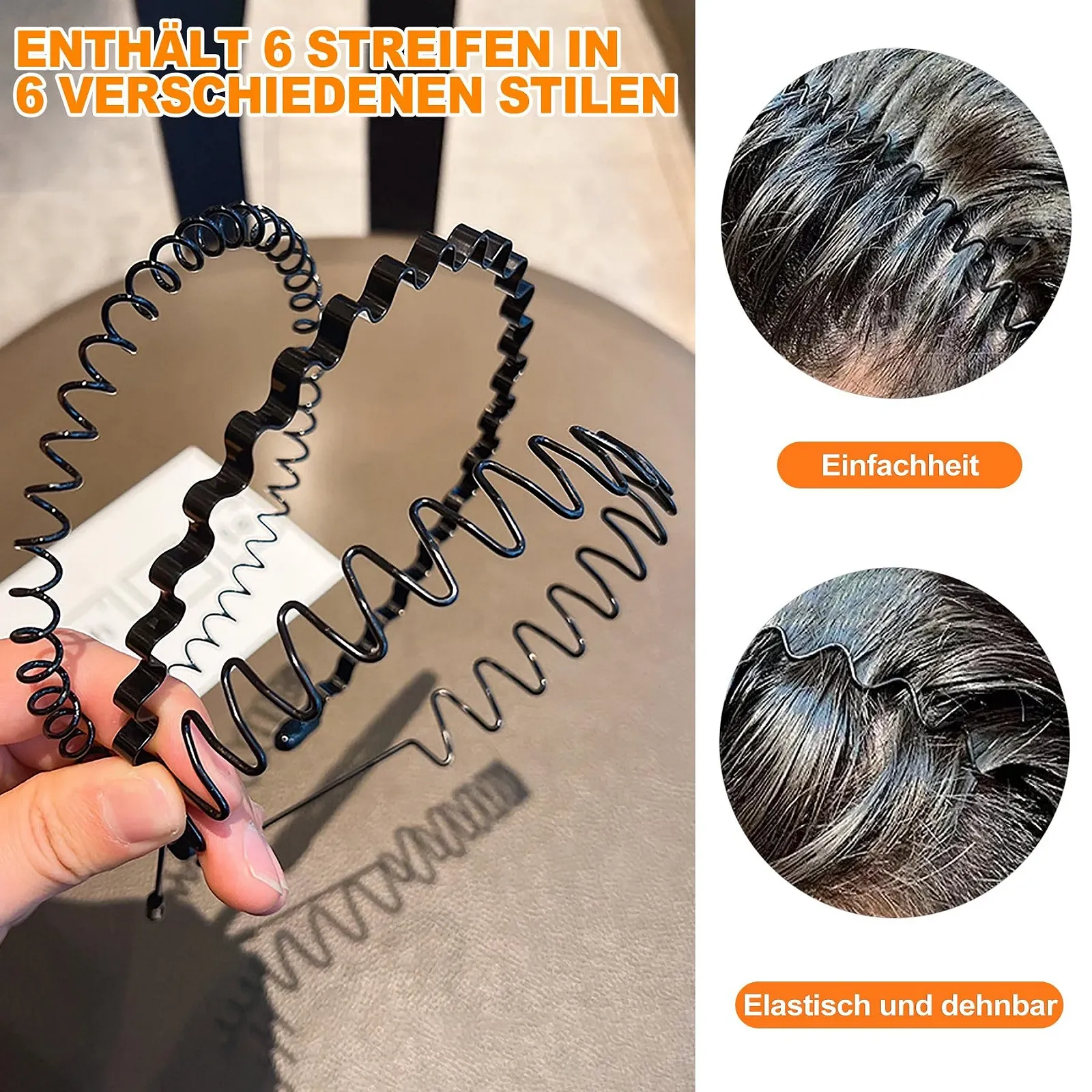 Набор металлических обручей 6 шт., фото №3