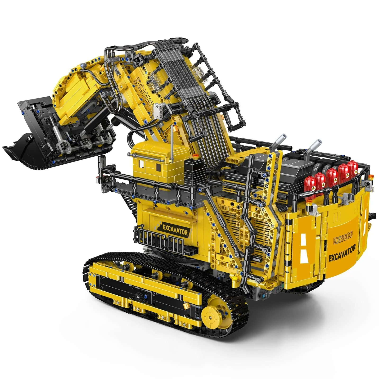 Конструктор Экскаватор Mould King Technik Liebherr R 9800 Mining Crawler Excavator MOC Heavy Duty Crane RH400 17070 (4767 деталей), фото №2