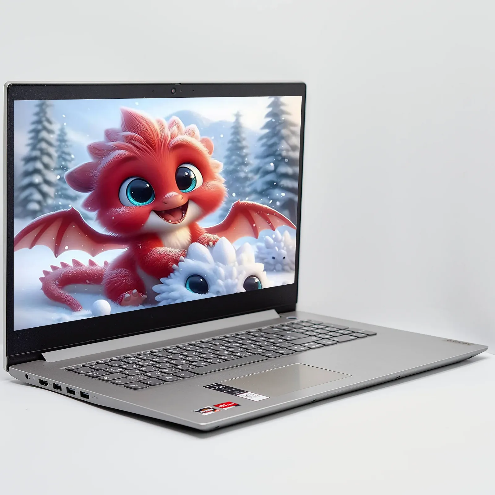 Ноутбук 17.3" IdeaPad 3 17ARE05 AMD Ryzen 5 4500U RAM 8 ГБ SSD 512 ГБ AMD Radeon Graphics Win11 (4852), фото №3