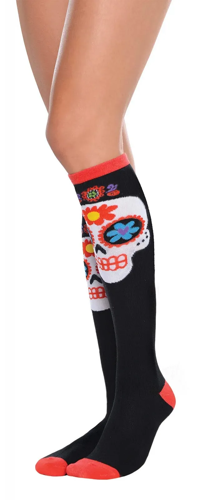 Носки Amscan International Sugar Skull до колена, фото №2