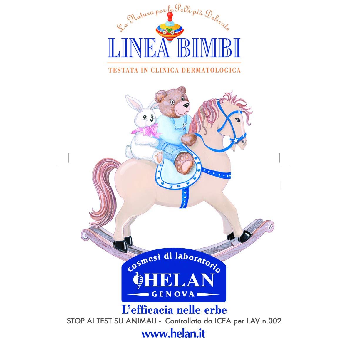 Серветки Helan Cosmesi Linea Bimbi Organic Salviettine, фото №2