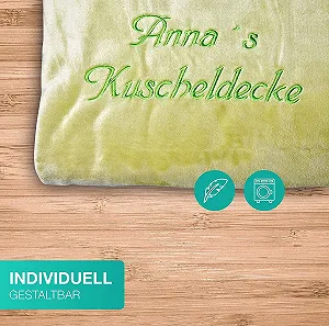 Покривало Krings Fashion Cuddly Blanket XXL, 180 x 220 см, кремовий колір synthetic.ua - Фото 1