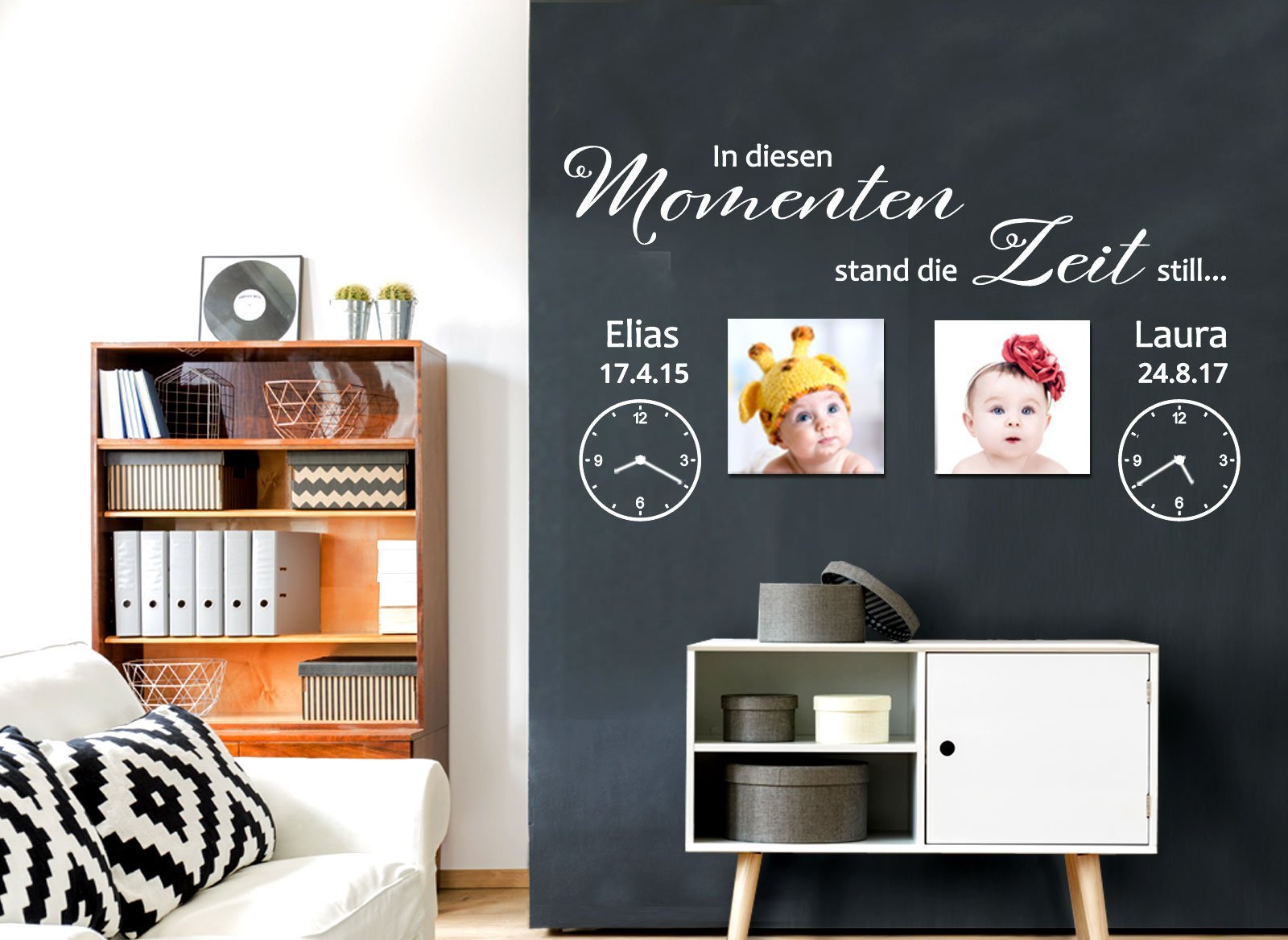 Наклейка на стіну Gran Dora W5537 Цитата Дитяча спальня Коридор, фото №3