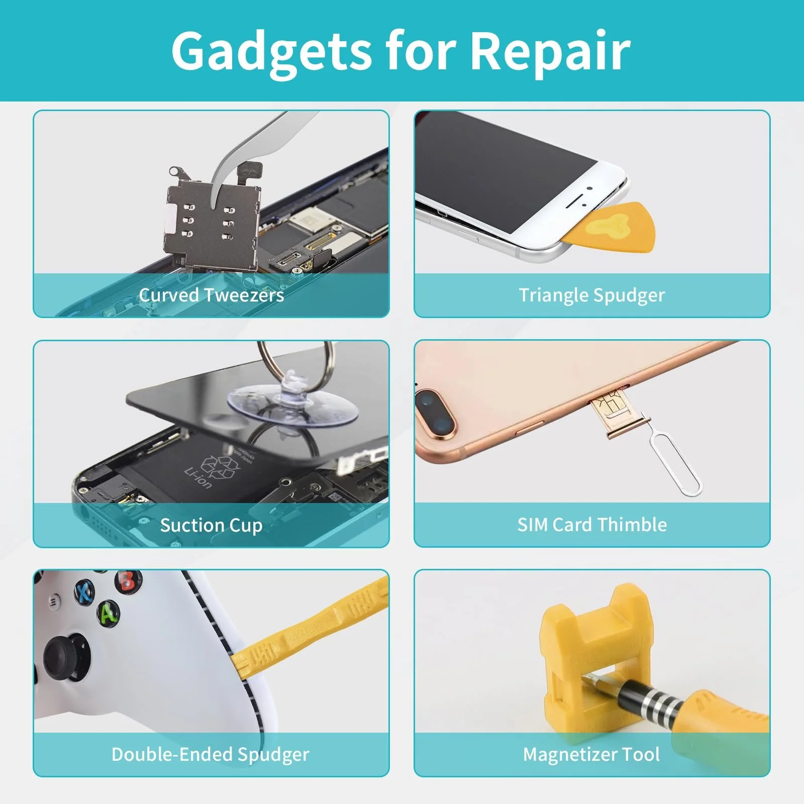 Набір прецизійних викруток Bluvizo 35 предметів, фото №5