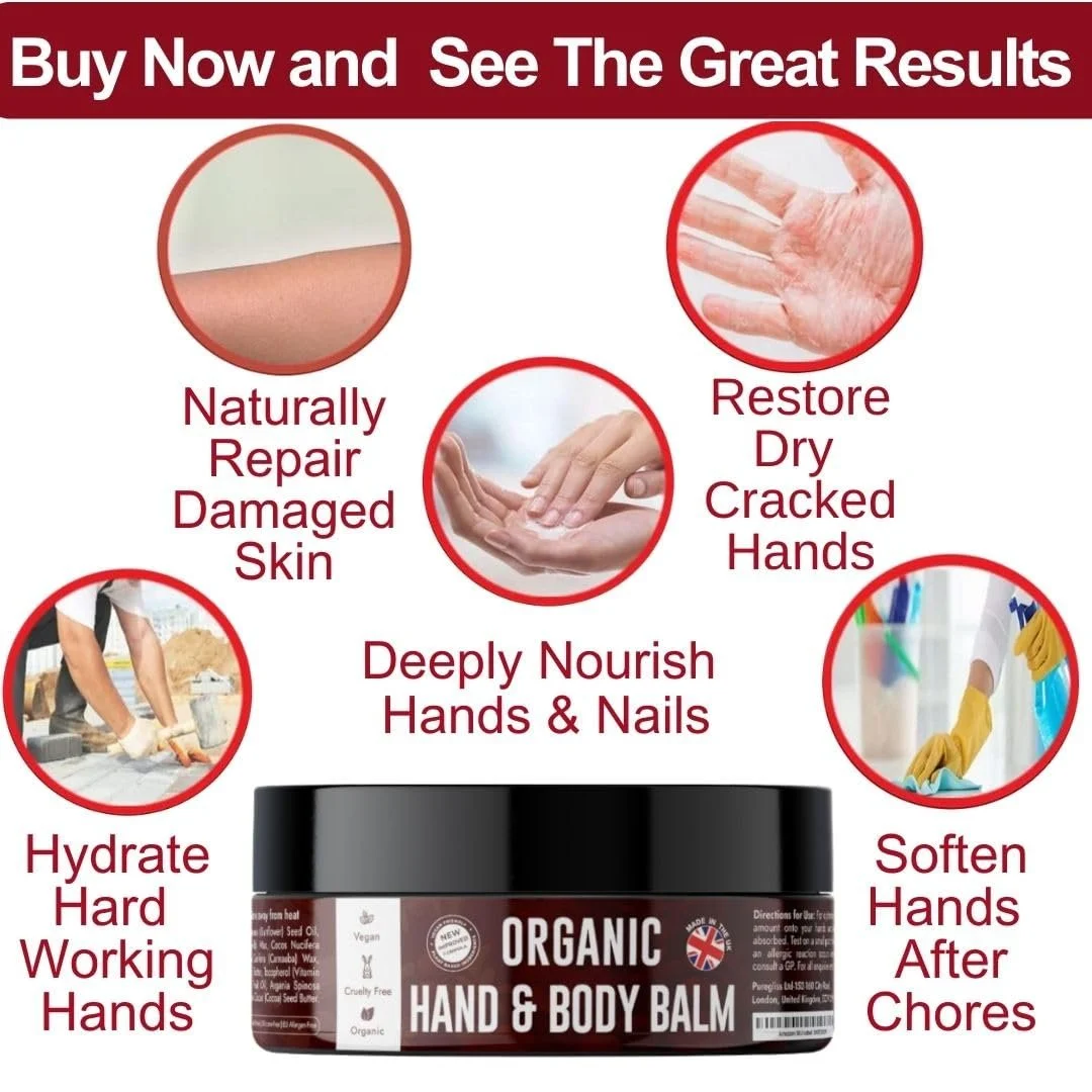 Крем для рук Puregliss Інтенсивний крем для дуже сухої шкіри рук, потрісканої шкіри рук, сухої шкіри, шорстких, пошкоджених нігтів, фото №4