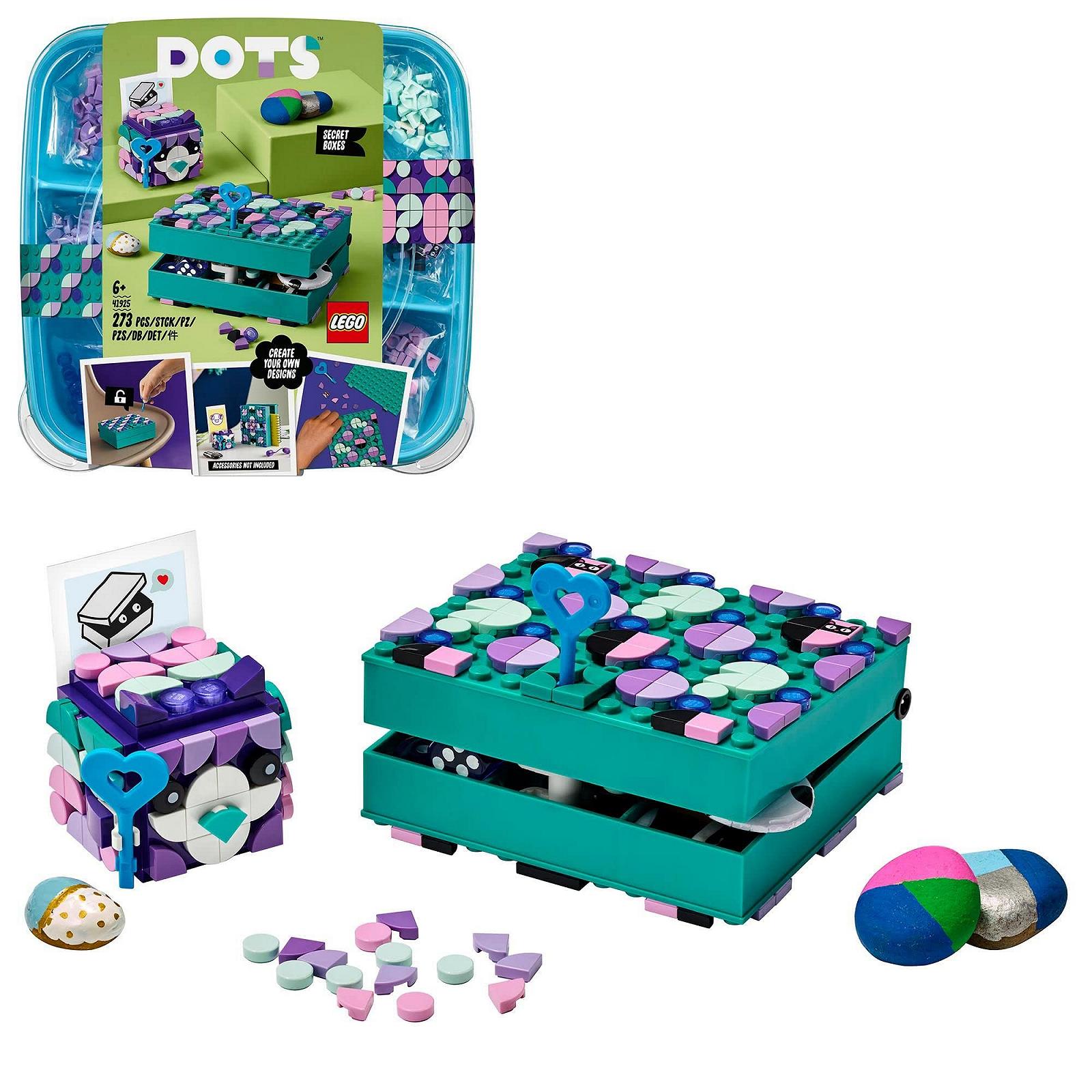 Набор LEGO Dots 41925 секретная шкатулка с держателем для ключей для комнаты, фото №1