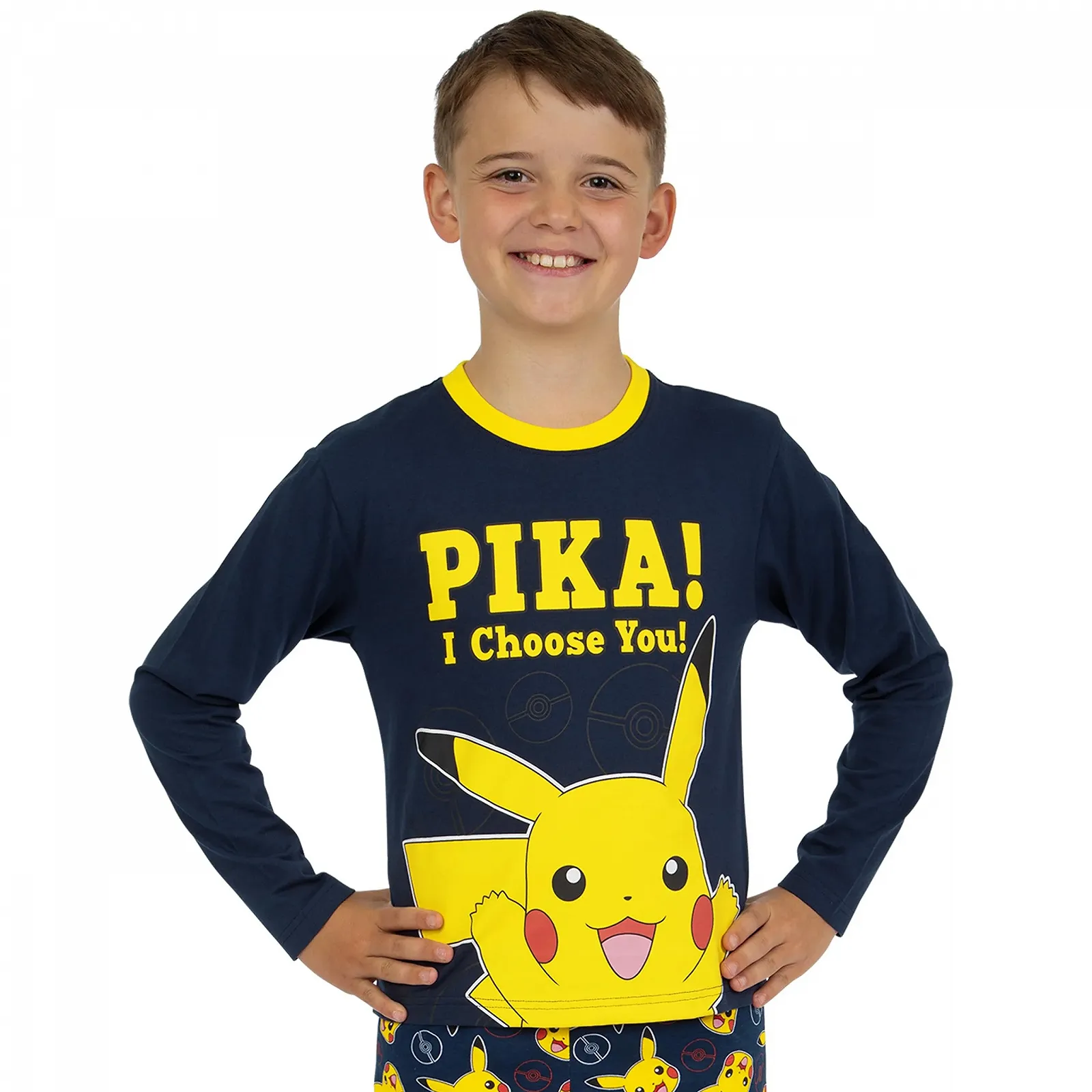 Піжама Pokemon Pikachu I Choose You Довга, Дитяча, фото №3