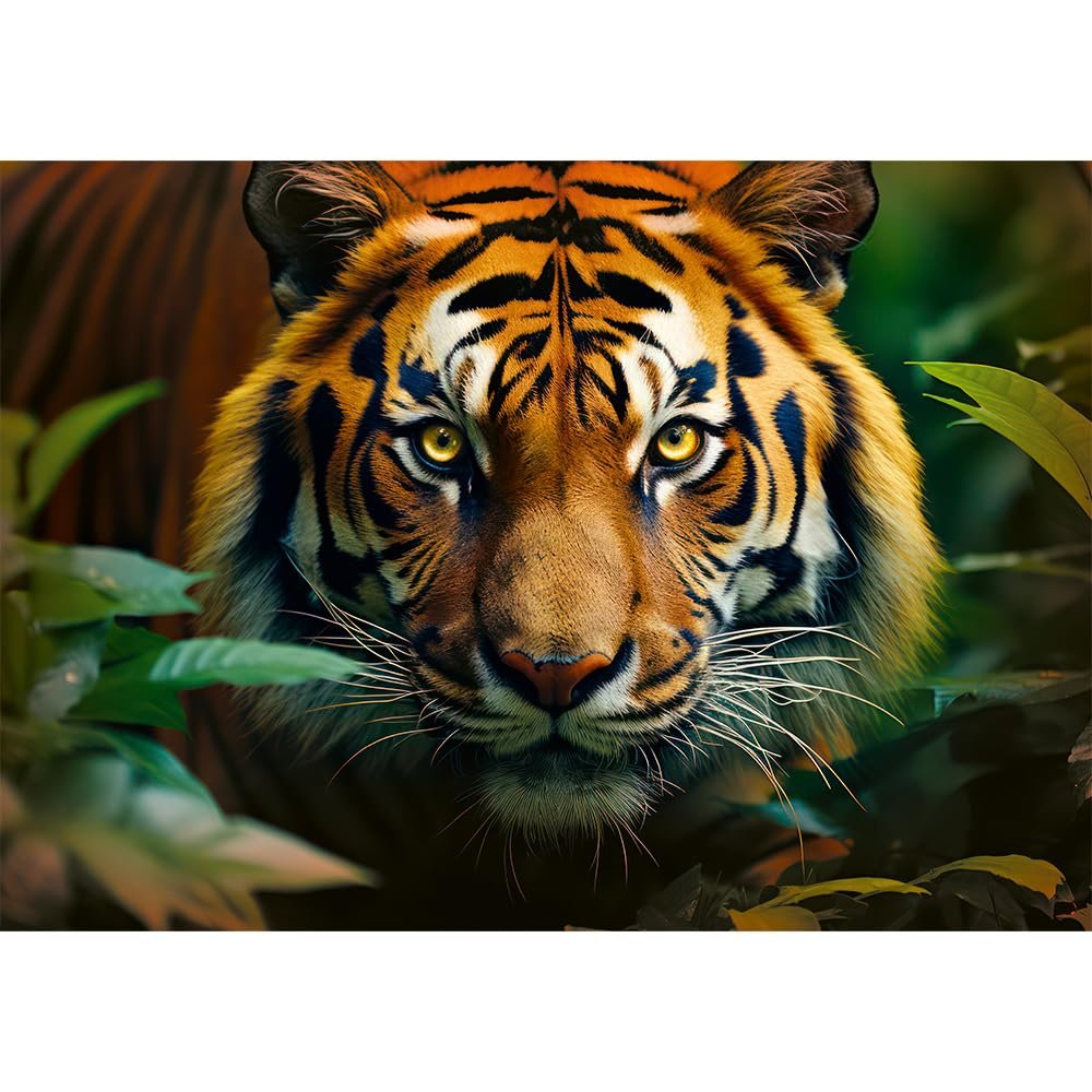 Пазлы Trefl Wild Tiger 1000 элементов, фото №2 Пазлы Trefl Wild Tiger 1000 элементов, фото №2