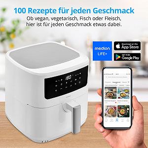 Аэрофритюрница MEDION P10 XL цена на synthetic.ua - Фото 1 Аэрофритюрница MEDION P10 XL synthetic.ua - Фото 1