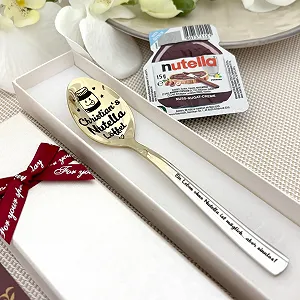 Ложка Nutella Mini с персональной гравировкой synthetic.ua - Фото 1