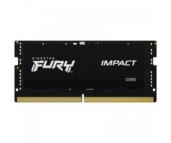 Пристрій для ноутбуків Kingston FURY 16 GB SO-DIMM DDR5 4800 MHz Impact (KF548S38IB-16), фото №2