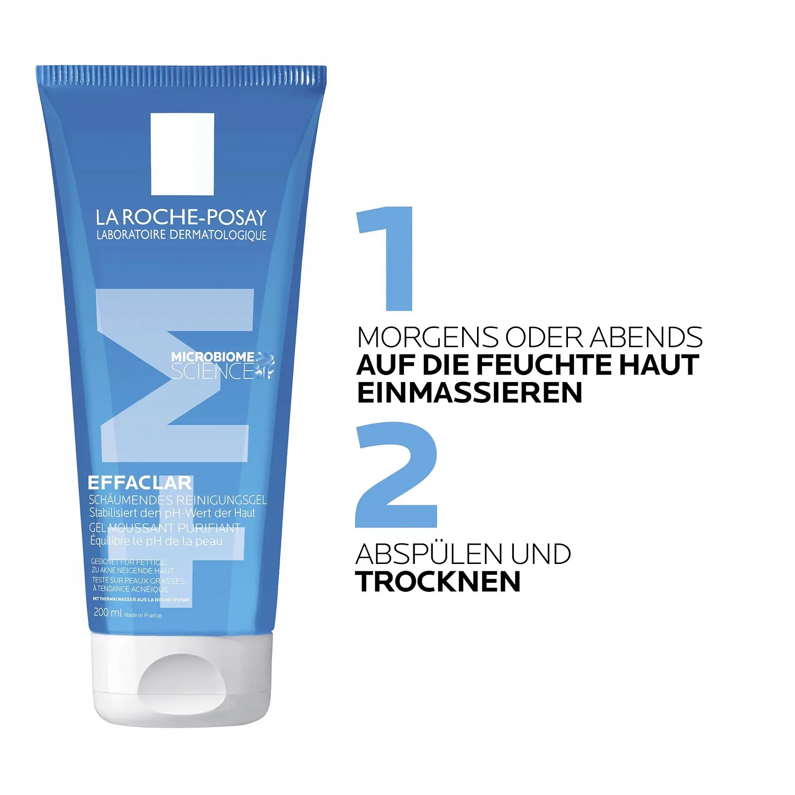 Гель La Roche-Posay Effaclar Gel Moussant для лица, 200 мл, фото №6