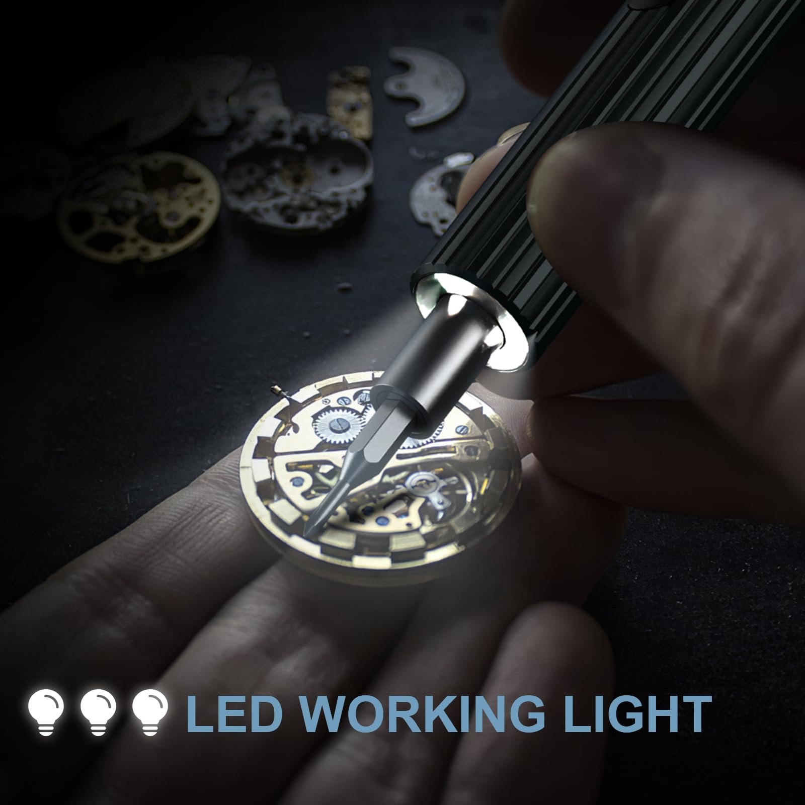 Набір шурупокрутів Ankilo Mini Electric Screwdriver Set 58 in 1 50 S2, фото №7 Набір шурупокрутів Ankilo Mini Electric Screwdriver Set 58 in 1 50 S2, фото №7