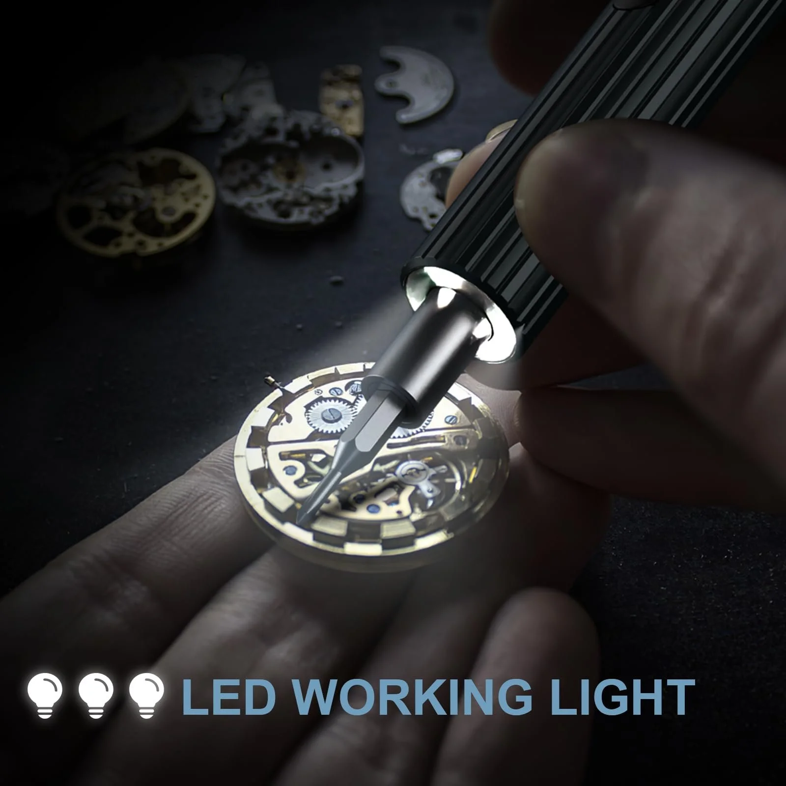 Набор отверток Ankilo Mini Electric Screwdriver Set 58 in 1 50 S2, фото №7