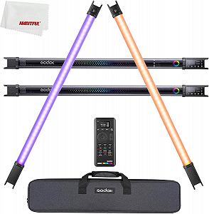 Купити Набір LED-ламп Godox TL60 RGB 18 Вт Чорний - Фото 1 Набір LED-ламп Godox TL60 RGB 18 Вт Чорний - Фото 1