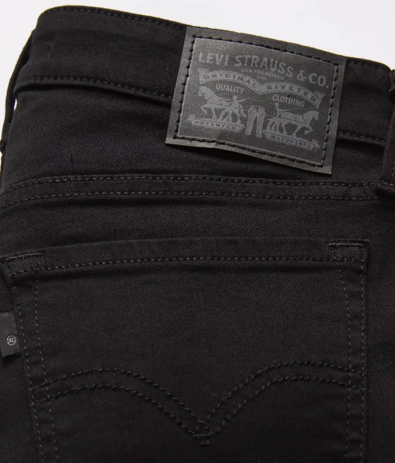 Жіночі джинси Levis - 711 Skinny Soft Black - 24, фото №7 Жіночі джинси Levis - 711 Skinny Soft Black - 24, фото №7