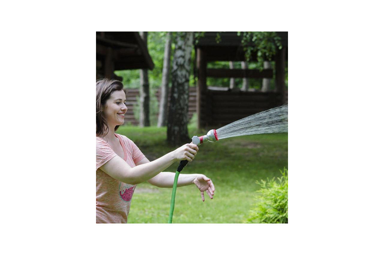 Пистолет поливочный Intertool - 8 функций (GE-0001), фото №2