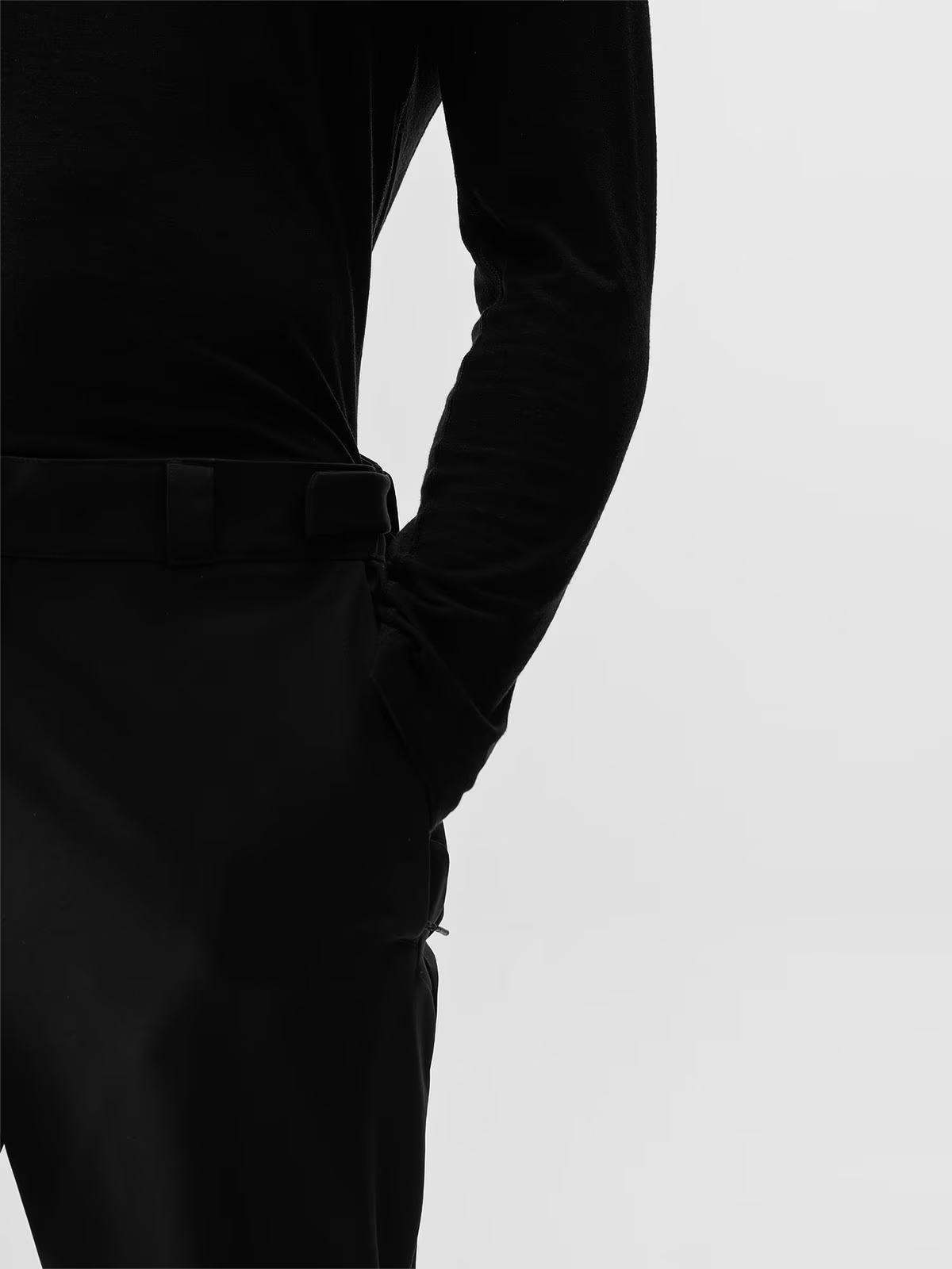 Штани Trousers Fnk M0783 4FWAW24TFTRM0783-20S 4F Чорний S, фото №4