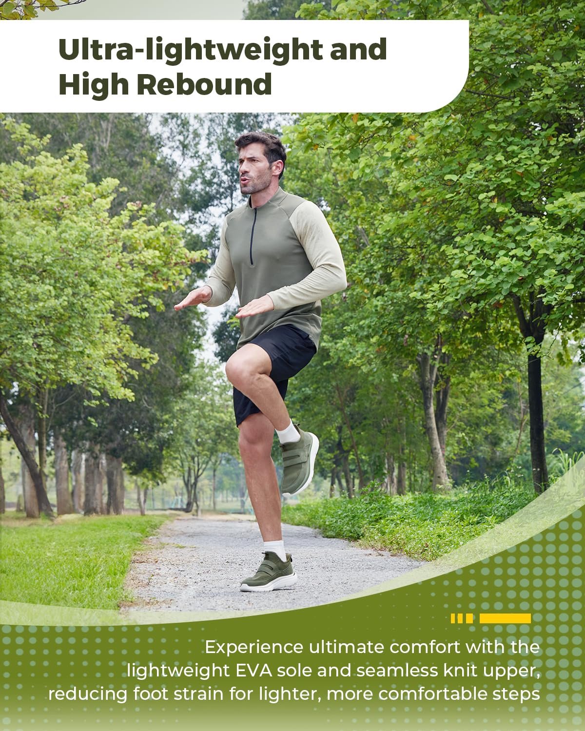 Кросівки FitVille Cloud Wanderer V5 для ходьби, дуже широкі, легкі, повсякденні, фото №5