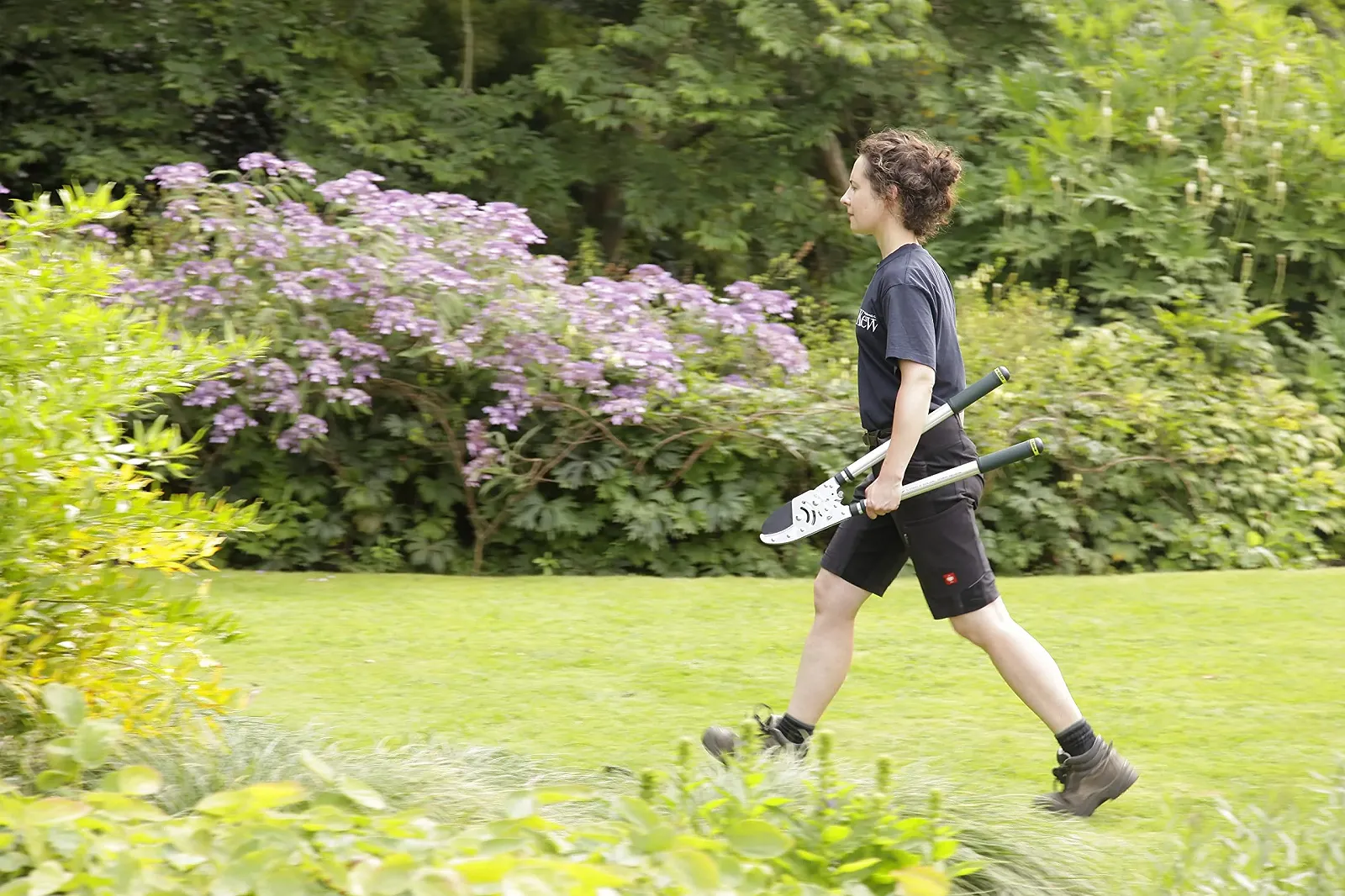 Секатор з ковадлом Spear & Jackson Kew Telescopic Heavy Duty з храповим механізмом, фото №3