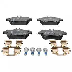 Комплект гальмівних колодок, дискове гальмо ATE 13.0460-2786.2 для MERCEDES-BENZ задня вісь synthetic.ua - Фото 1