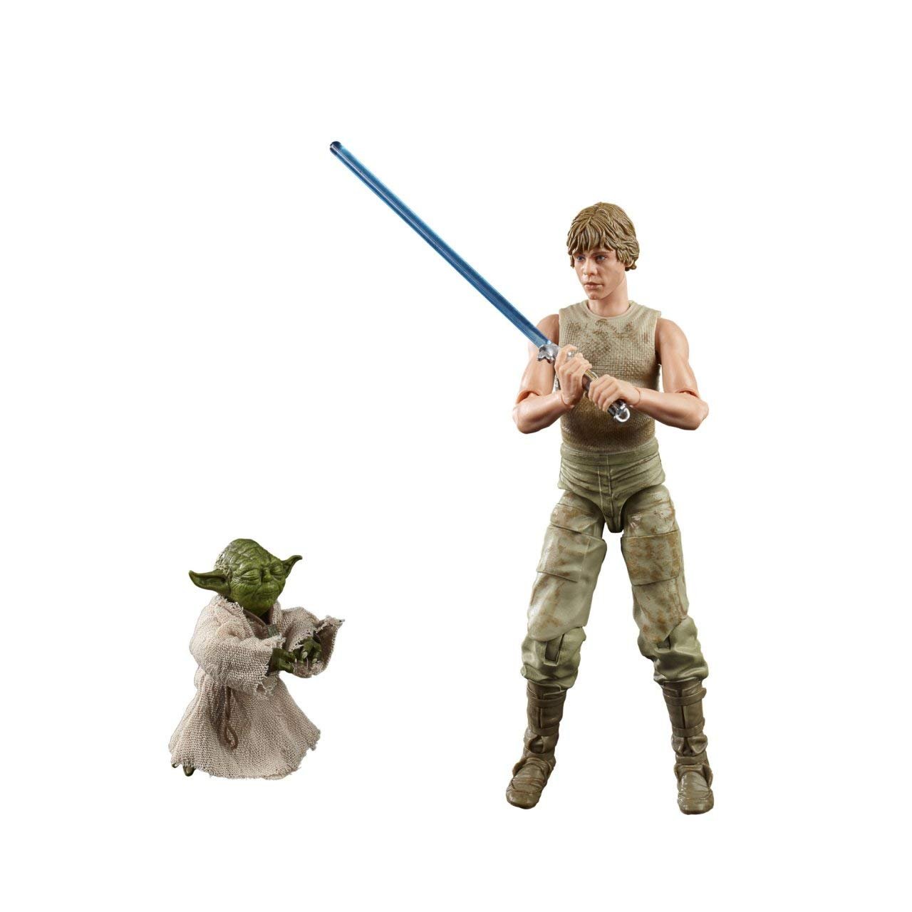 Фігурки Star Wars The Black Series Люк Скайвокер і Йода 15 см, фото №6