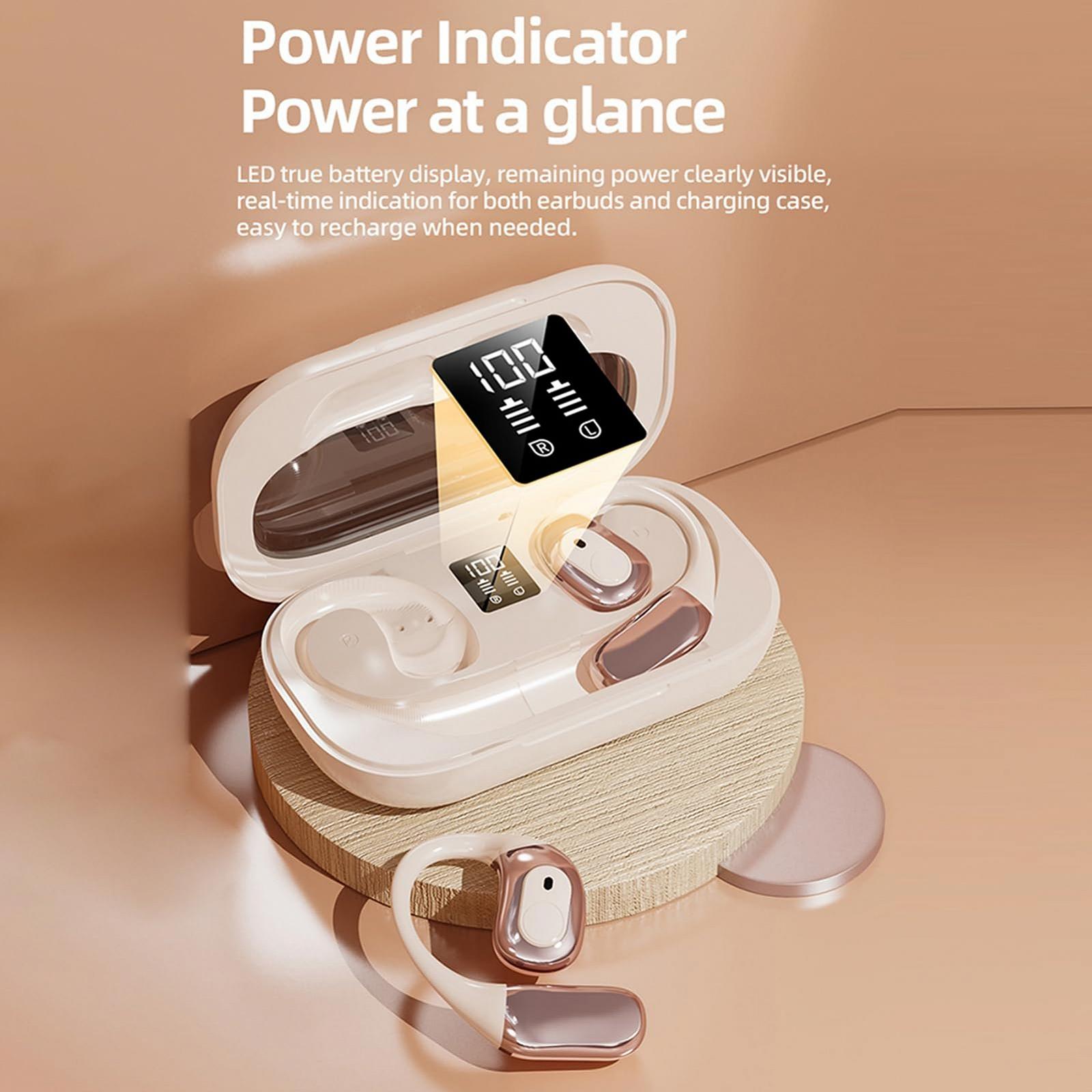 Наушники для перевода Eacam, 138 языков, беспроводной Bluetooth двухсторонний перевод, 3 режима, поддержка воспроизведения музыки, телефонные звонки, с чехлом для зарядки, фото №3