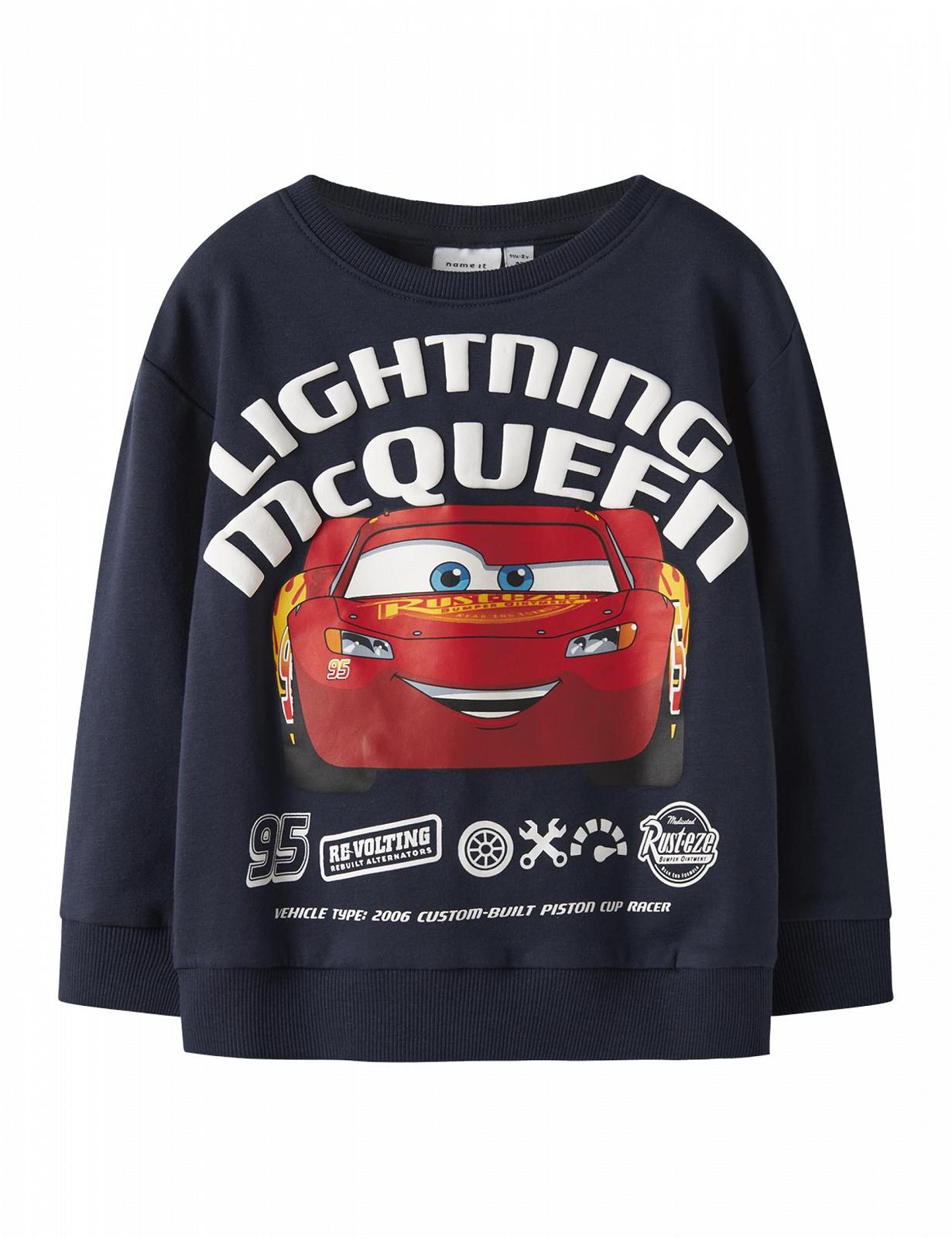 Толстовка NAME IT Nmmosvaldo Cars Nreg Sweat Bru Wdi для хлопчиків, фото №1