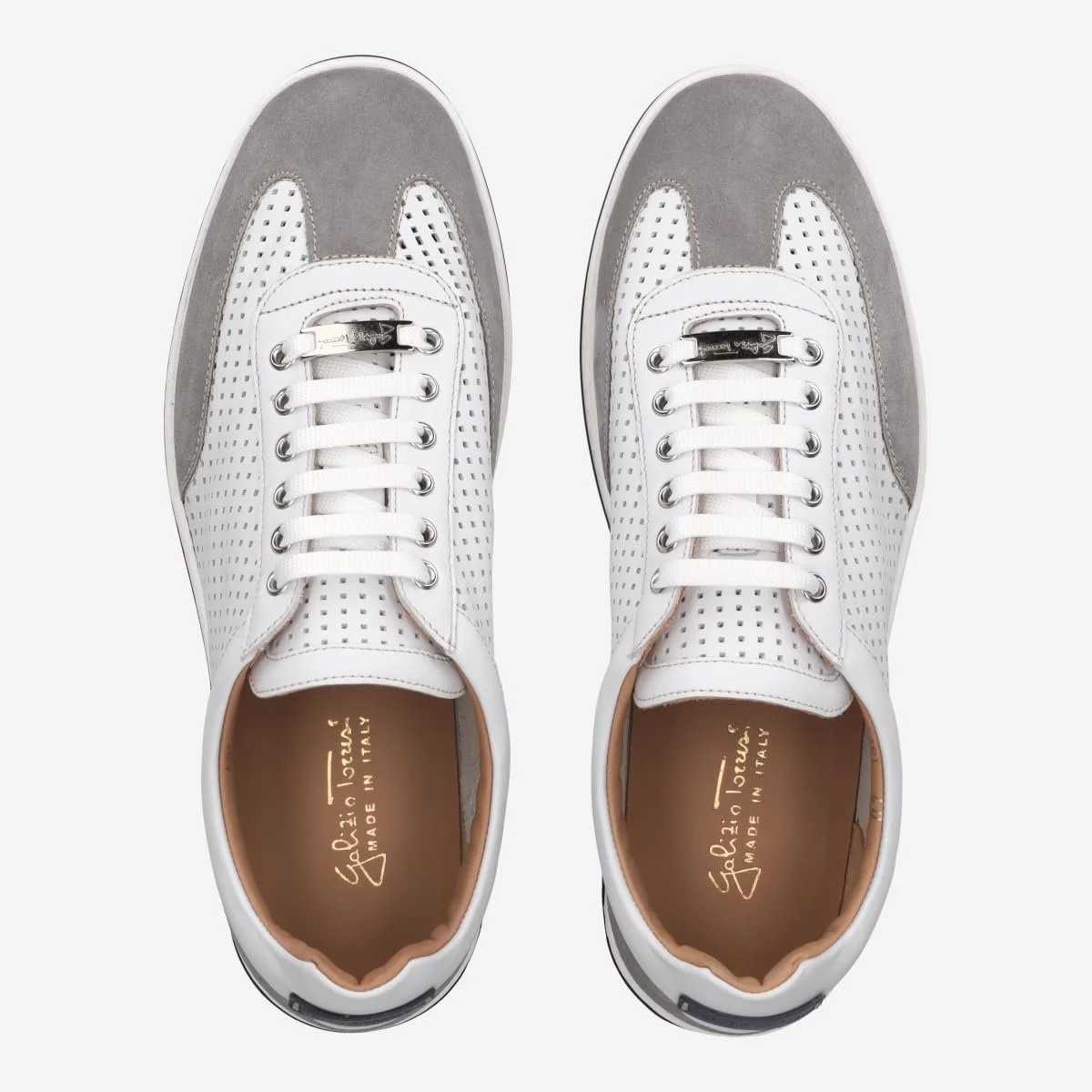 Кросівки Galizio Torresi 411050 V.70467 Білий Перфорований / Плетений, фото №3