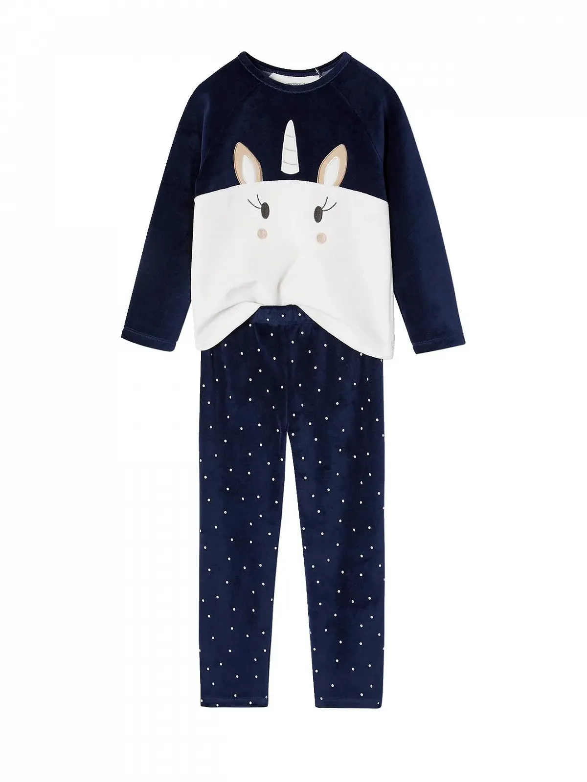 Піжама Vertbaudet для дівчинки з єдинорогом, фото №1 Піжама Vertbaudet для дівчинки з єдинорогом, фото №1