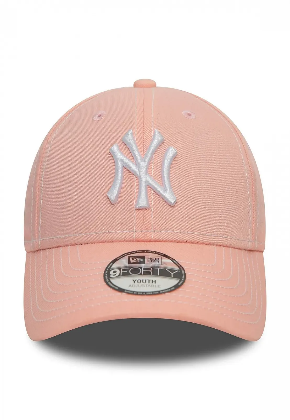 Кепка New Era 9Forty NY Yankees детская Stitch регулируемая Розовая, фото №2