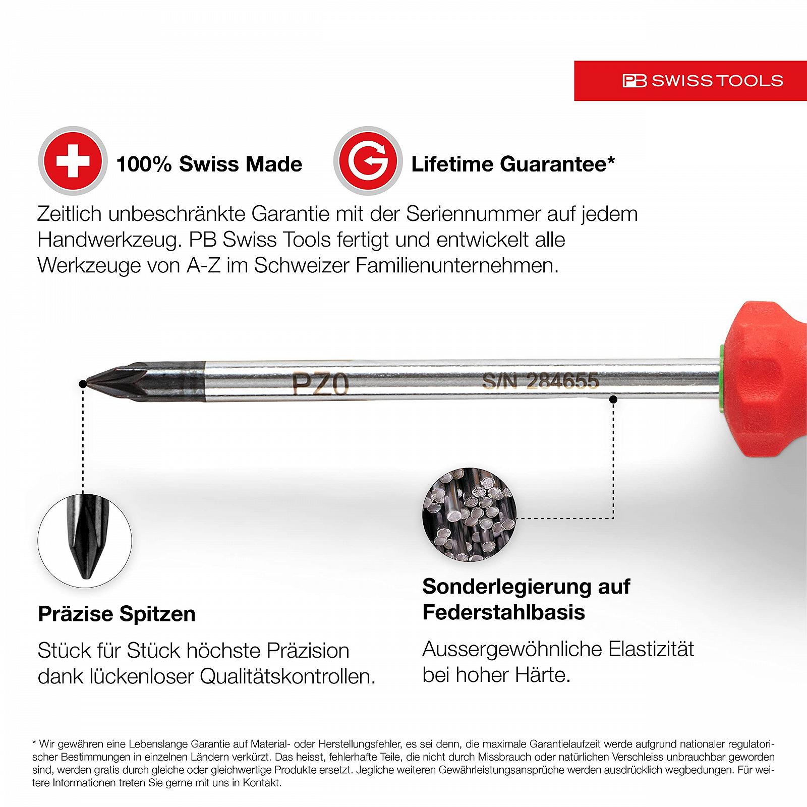 Набор отверток PB Swiss Tools PB 8243 RB ручной Multi, фото №2 Набор отверток PB Swiss Tools PB 8243 RB ручной Multi, фото №2