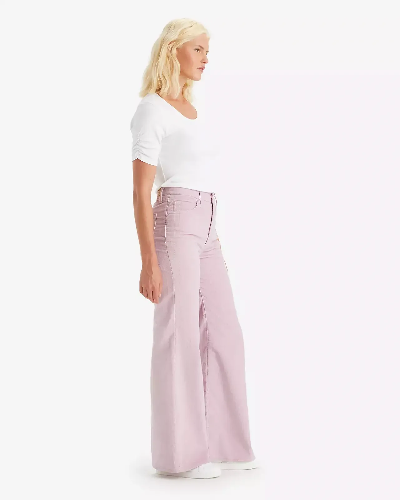 Жіночі джинси Levis - Ribcage Bells Keepsake Lilac  - 24 32, фото №2
