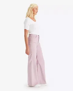 Жіночі джинси Levis - Ribcage Bells Keepsake Lilac  - 24 32 synthetic.ua - Фото 1