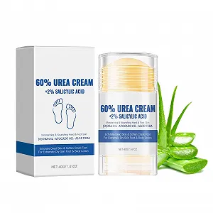 Крем для ног Urea Cream 60% с алоэ вера для сухой и потрескавшейся кожи пяток и стоп - Фото 1
