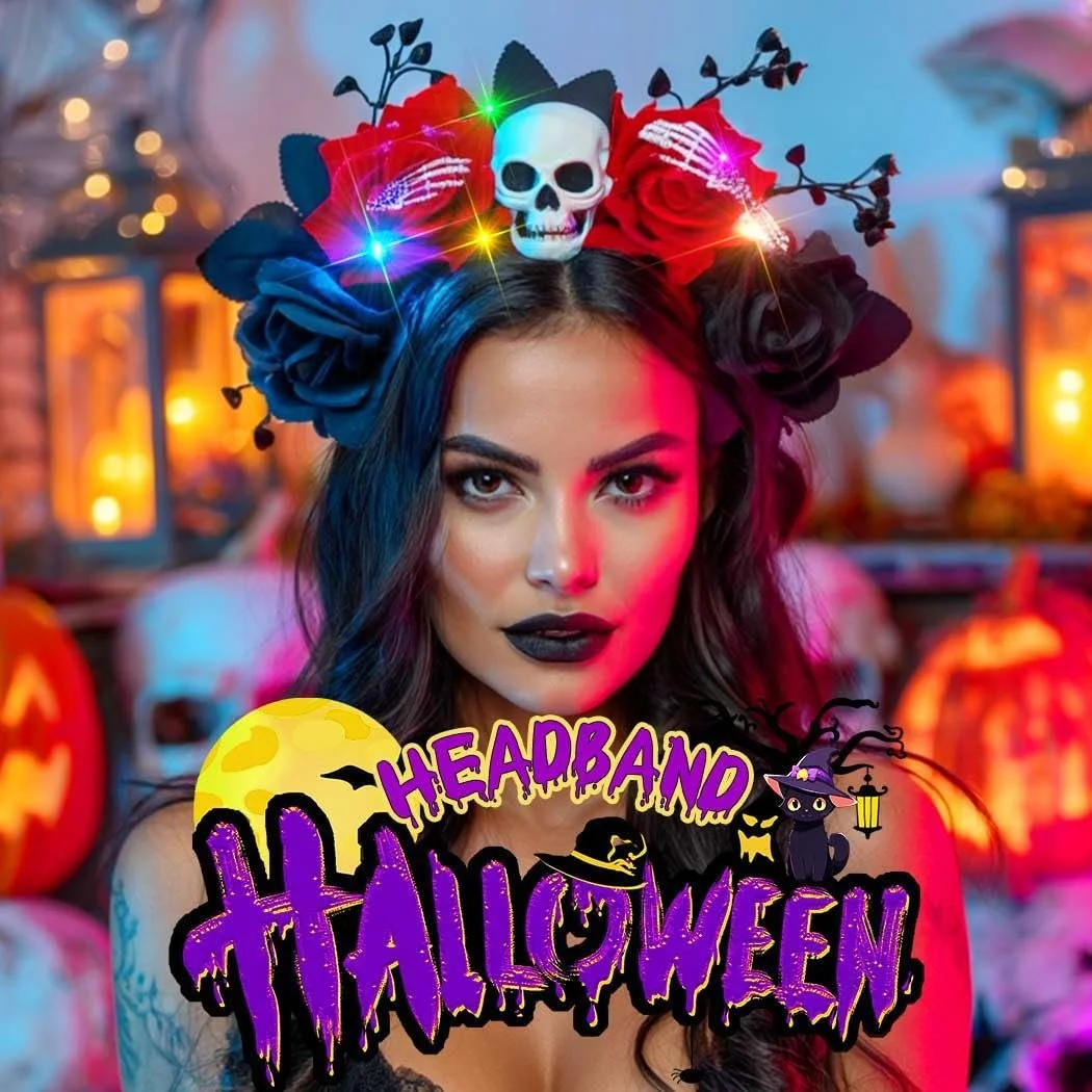 LED Хэллоуин Обруч на голову, фото №5 LED Хэллоуин Обруч на голову, фото №5