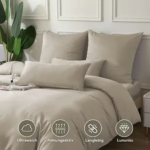 Постельное белье SOULFUL Satin 200 x 200 см Хлопок synthetic.ua - Фото 1