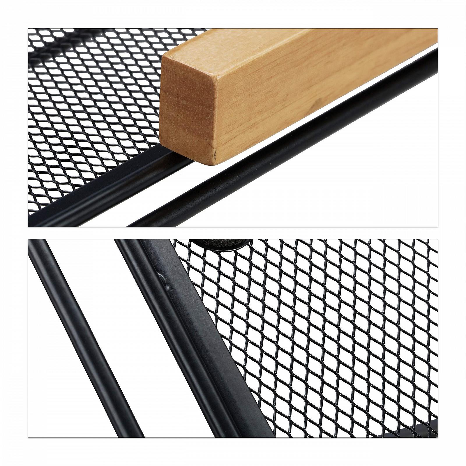 Подставка для ноутбука Relaxdays Металлическая Сетка 13 дюймов Регулируемая Черная, фото №8