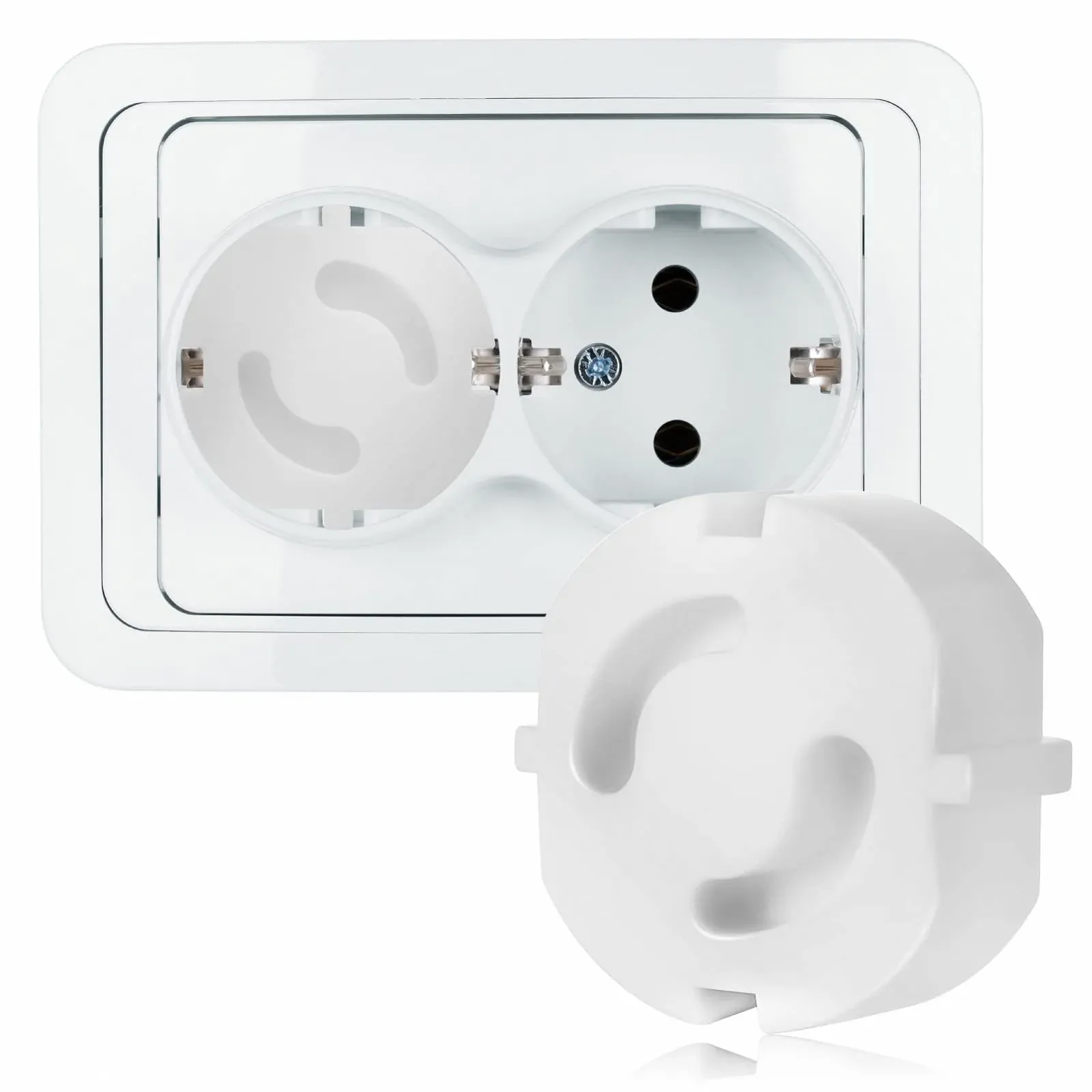Заглушки для розеток Pack of 25 White, фото №3
