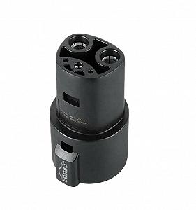 Переходник Type 1 J1772-Tesla Bluefield Black 92050569 synthetic.ua - Фото 1