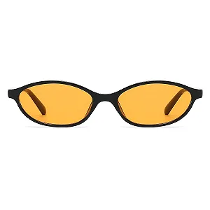 Сонцезахисні окуляри Овальні RUNHUIS Ретро Вінтажні Вузькі Котяче око для жінок synthetic.ua - Фото 1