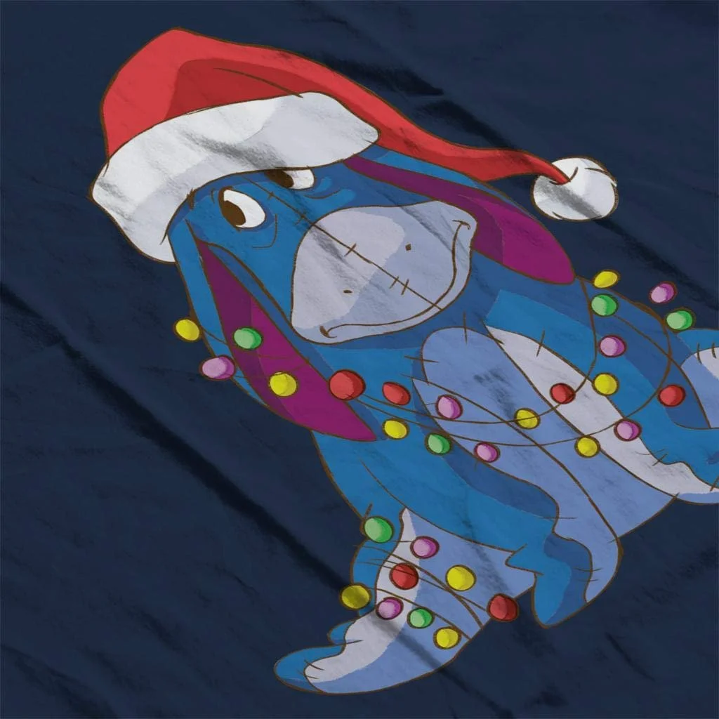 Женская Толстовка Disney Eeyore Tangled In Festive Lights, фото №5