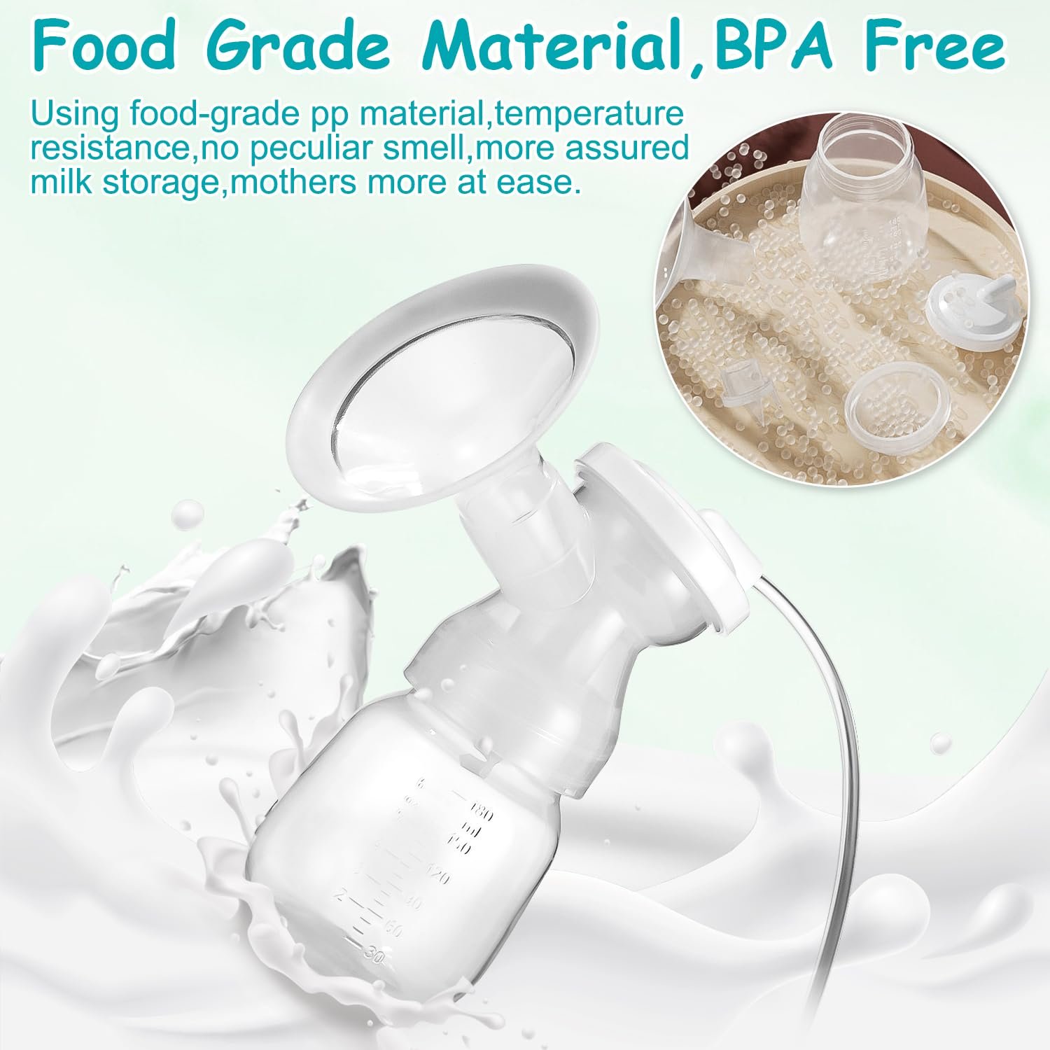 Подвойной электрический молокоотсос 3 Режима 9 Уровней всасывания, фото №2 Подвойной электрический молокоотсос 3 Режима 9 Уровней всасывания, фото №2