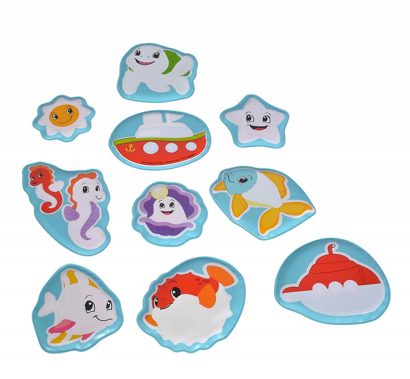 Пазл для ванни Simba ABC Magic Puzzle, наклейки для ванни, 10 штук, фото №2