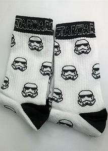 Чоловічі молодіжні шкарпетки високі демісезонні білі 39 - 44 розмір - Фото 1