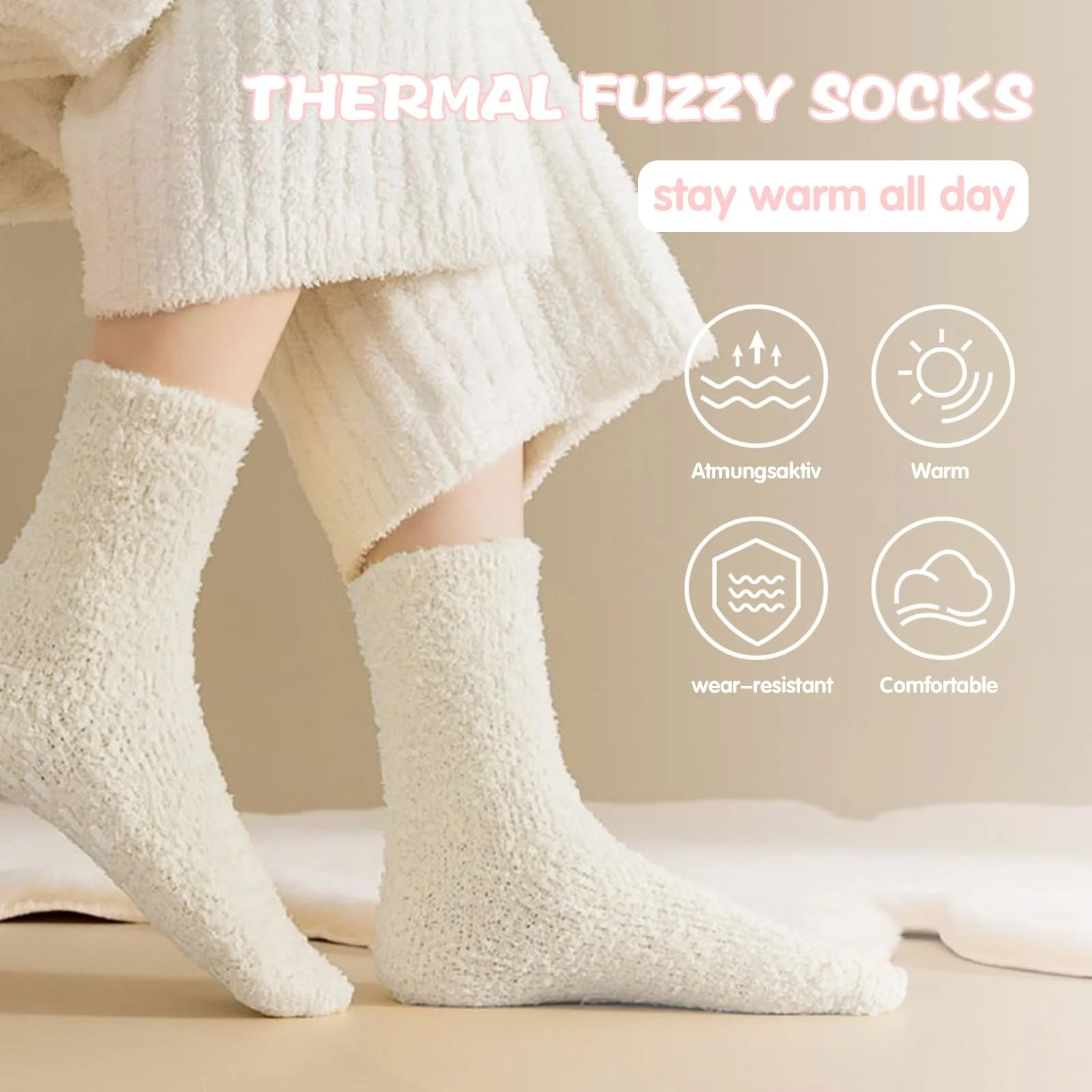 Термоноски Женские 5 пар, фото №3