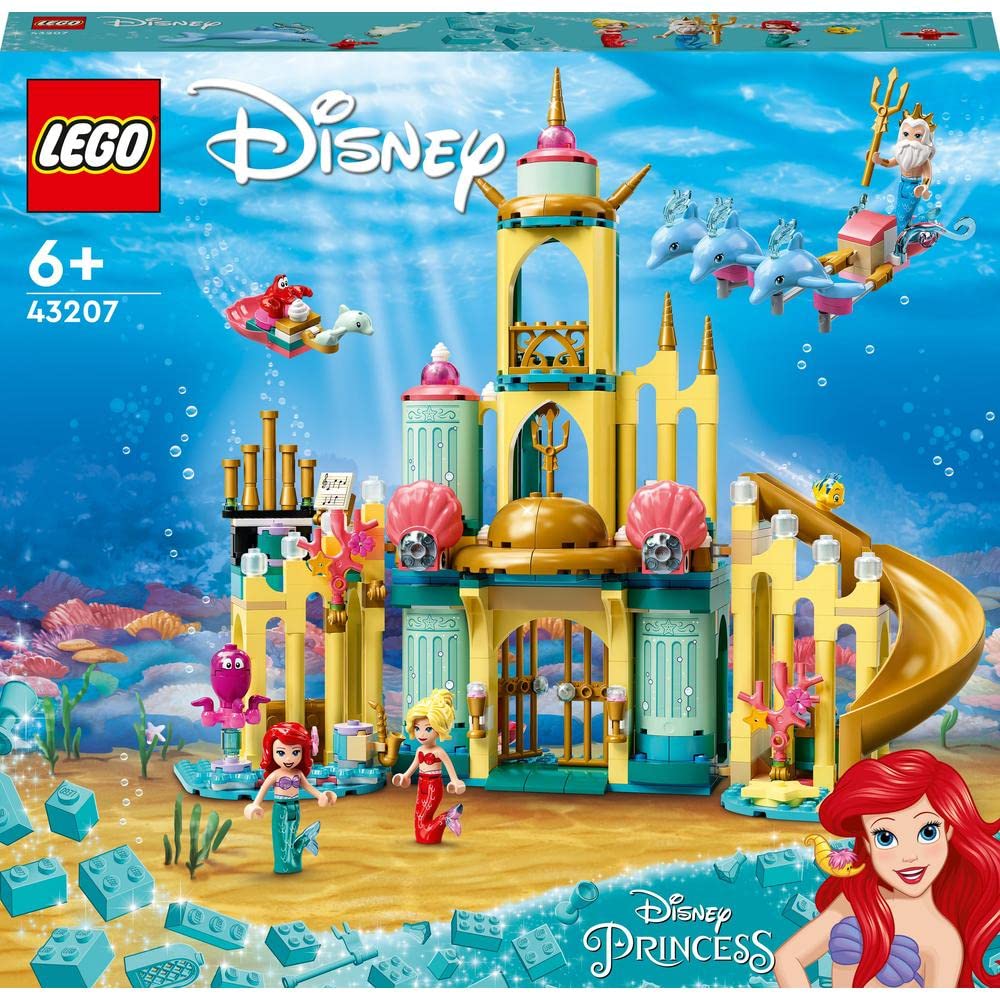 Набір LEGO 43207 Disney Підводний замок Аріель, фото №2