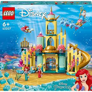 Набір LEGO 43207 Disney Підводний замок Аріель synthetic.ua - Фото 1