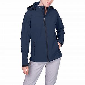 Женская куртка софтшелл с капюшоном HRM Softshell, Размер I, Водоотталкивающая, 5000 мм водяного столба - Фото 1