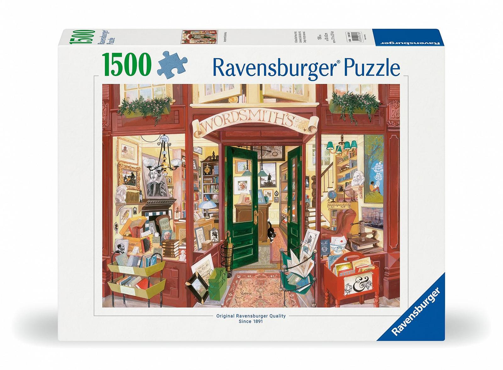 Пазл Ravensburger Wordsmith's Bookshop 1500 деталей, фото №2
